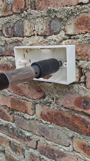 How To Install Electrical Switch Boxes On Exterior Brick Walls