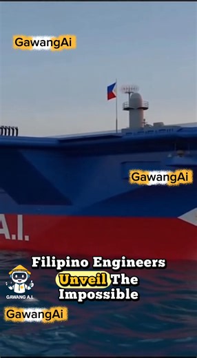 137K views · 2.9K reactions | The future of Philippine engineering takes flight — a carrier that sails the seas and conquers the skies. Proudly Gawang A.I. #GawangAI #MadeInPH #PhilippineInnovation #HybridCarrier #NoCGI #DocumentaryRealism #8KDroneFootage #AerospaceEngineering #ProudlyPinoy #PhilippineSea | Gawang AI | Facebook