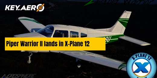 Piper Warrior II X-Plane 12 released