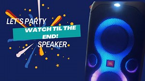 Watch Unleash the Beat! HONEST Review of Party Speaker on Amazon Live