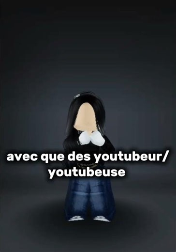 je vais créer une chaîne avec des youtubeur/youtubeuse ?