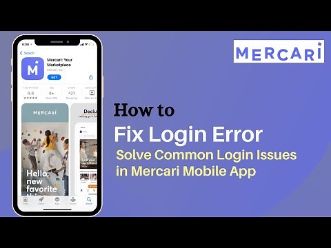 How to Fix Mercari App Login Error 2021