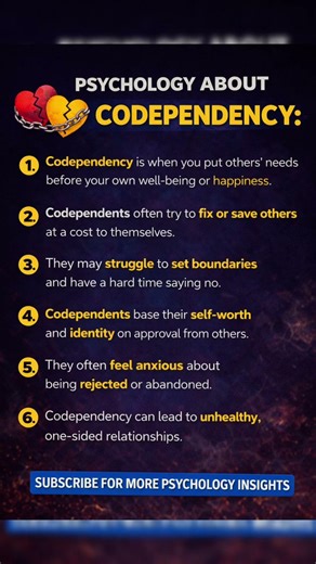 Psychology about codependency