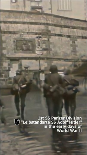 1. SS Panzer Division Leibstandarte SS Adolf Hitler, the Battle of France, World War II #ww2 #german