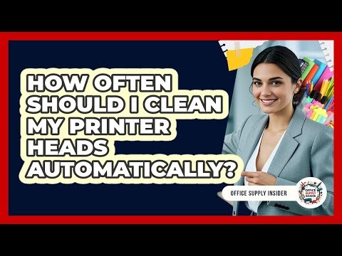 How Often Should I Clean My Printer Heads Automatically?