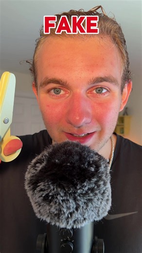 Asmr haircut fake or real #asmr | asmr haircut