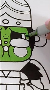 Coloring Mojo Jojo The Powerpuff Girls Popmart #coloring #mojojojo #powerpuffgirls #villain