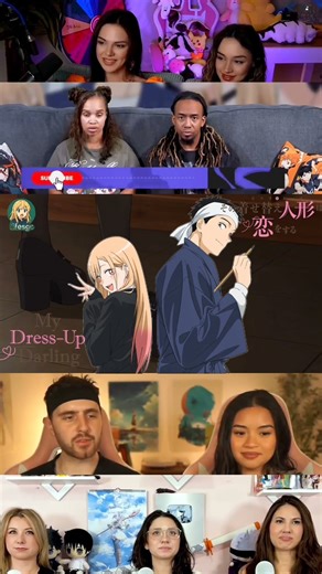 My Dress-Up Darling Season 2 Episode 11 Reaction Mashup #reactionmashup #mydressupdarling #anime