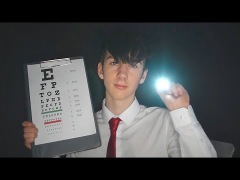 Fastest ASMR Eye Exam Check-Up