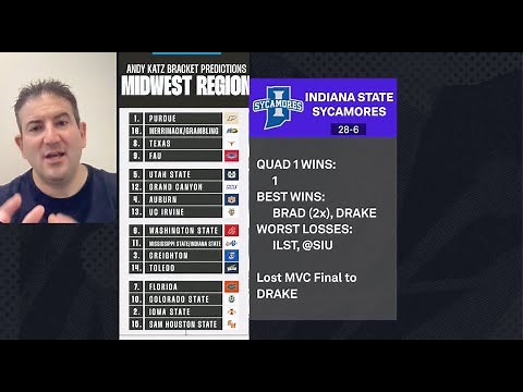 Bracketology: Andy Katz's final bracket predictions before Selection Sunday
