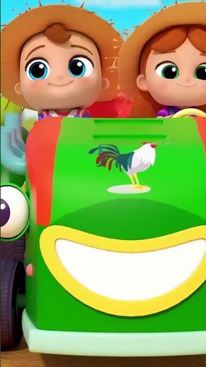 The farmer's tractor rattles 🚜🧑‍🌾 #childrensmusic #shorts #littleangel