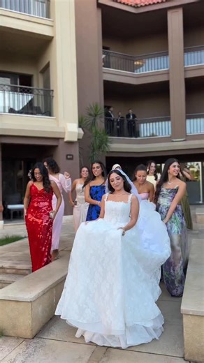 Egyptian Weddings on Instagram: "Our bride looking effortlessly fabulous, guests dressed to impress, and chic decor setting the tone for an elegant night 🌟✨💫Catch the full Wedding Coverage in our Highlights 🤍 Congratulations to this Special Couple @hana_elsadek @youssefmahrous ————————— - Wedding Planner: @hicreationwedds - Hairstylist: @husseinelsayed_hairstylist - Bridal Room : @bridal_room_decor_bynada - Makeup Artist: @wedyanmohy - Wedding Gown : @nssposa - Led & Light: @eventsegypt.co - 