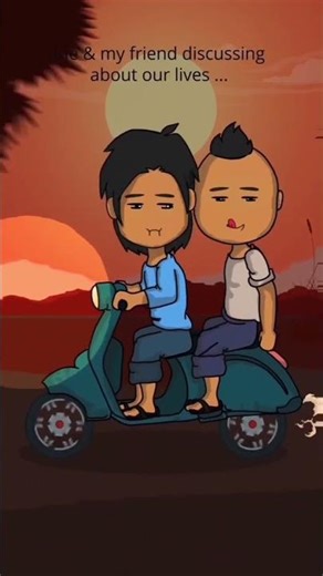 Friends Discussing Life 😂 | Animated Short Film #AnimatedShortFilm #Friendship #LifeTalk