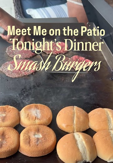 Smash Burgers Recipe on Blackstone Griddle