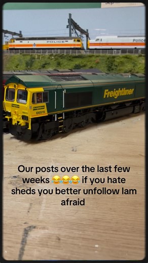 Who’s Fed Up of Shed content We are not !! #class66 #modeltrains #modelrailway #trains #bachmann | Lakeside Parkway Model Railway
