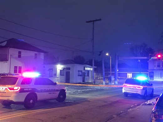 Suspect captured after pedestrian killed during police chase near downtown Fort Wayne