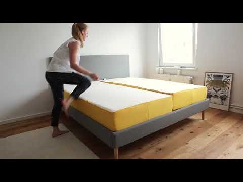 eve Mattress Unboxing and eve Bed Frame Assembly with Vicky from The Golden Bun