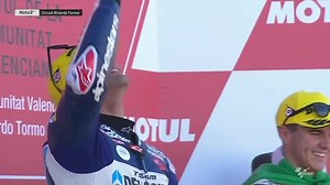 190K views · 158 shares | Oh look! It's the #MotulSuperFan Raquel Trujillo handing out the trophies on the #ValenciaGP podium!  | MotoGP | Facebook
