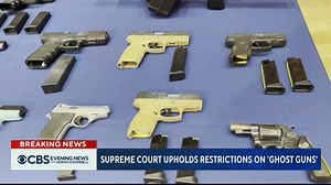 6.1K views · 49 reactions | As the use of untraceable guns continues to rise, a divided Supreme Court sided with the Biden administration's crackdown on so-called ghost guns Tuesday, allowing the regulations to stay in place while legal challenges continue. | CBS Evening News | Facebook