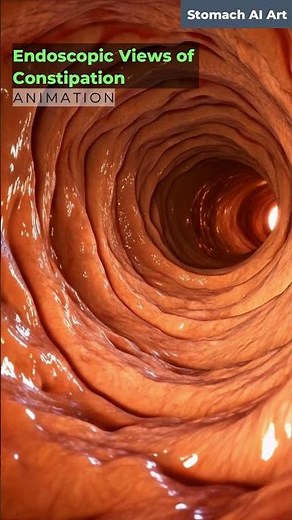 Endoscopic View of Constipation | Animation | Digestive System | Immunity and Gut Health | 04