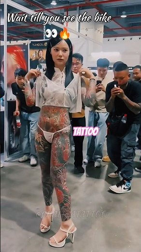 Full body tattoo of girls / girl tattoo 😮🤑 #tattoo #girltattoo #shorts