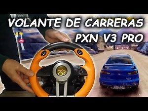REVISION DEL VOLANTE PXN V3 PRO PARA CARRERAS EN PC - PS4 -XBOX - SWITCH
