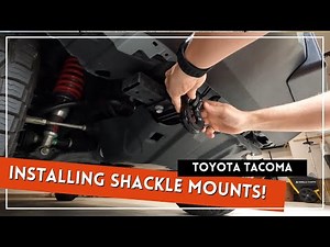 Upgrade Your Toyota Tacoma: Demon Bracket & Shackle Installation Guide