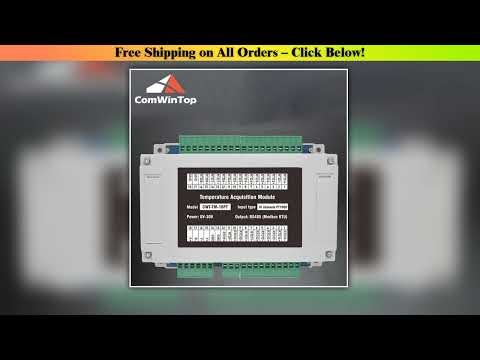 16 channels PT100/PT1000 Rs485 Modbus Output Temperature Acquisition Module Wholesale Best