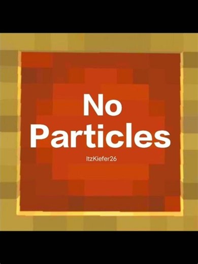 No Particles | MCPE 1.21 by ItzKiefer26 #shorts #minecraft