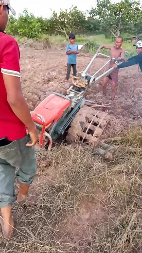 Agricultural Troubles: Freeing the Stuck Tractor