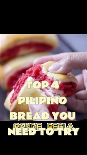 TOP 4 PILIPINO BREAD YOU NEED TO TRY PART 2 #food #philippines #pinoyfood #pinoyfood #pinoy