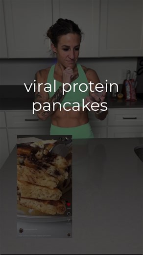 Brittney Blanco | Online Fitness Coach on Instagram: "🔥 Want this kind of fat-loss meal done for you? DM BUILT for 1:1 coaching that includes custom macros, grocery lists, and meals that actually keep you full while dropping body fat. 🥞 High Protein Cottage Cheese Pancakes Fluffy, filling, and you’d never guess they’re macro-friendly. Perfect for busy mornings when you want something sweet and satisfying. ✅ High Protein ✅ Balanced ✅ No bloat breakfast 👩‍🍳 Ingredients (makes 4 pancakes): • ½