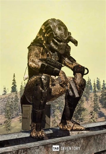 SCARING PLAYERS as the PREDATOR in Warzone 😱 #warzone #cod #gaming #funny #predator