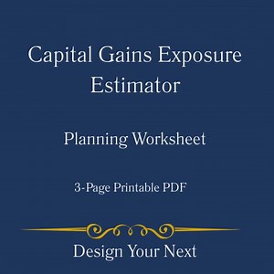 Capital Gains Exposure Estimator | Home Seller Planning Worksheet | Non-tax Tool | Printable PDF - Etsy Canada
