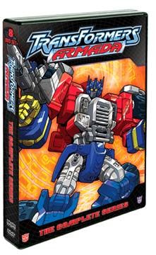 Transformers Armada The Complete Series 8-DVD set debuts March 11, 2014