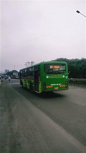 PMPML AL BS6 CNG bus plying on route 228 operated by Balewadi depot #pmpml #youtubeshorts
