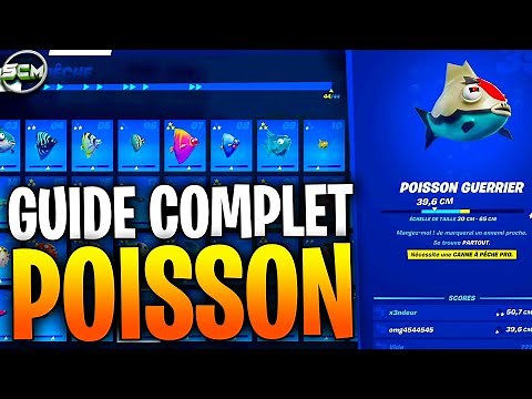 COMPLETE GUIDE TO THE LOCATION OF ALL FISH IN FORTNITE SEASON 6, TIPS FOR COLLECTING FISH