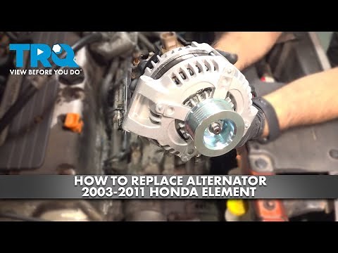 How to Replace Alternator 2003-2011 Honda Element