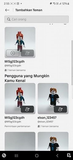 How to accept friend request on Roblox