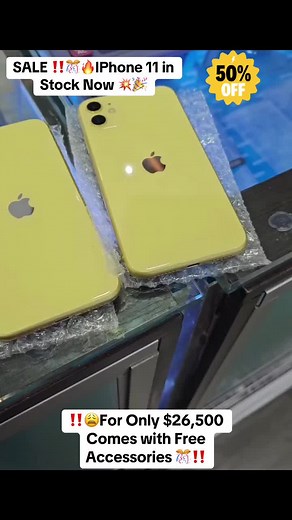 Halloween Sale: Brand New iPhone 11 for $26,500 with Warranty Included