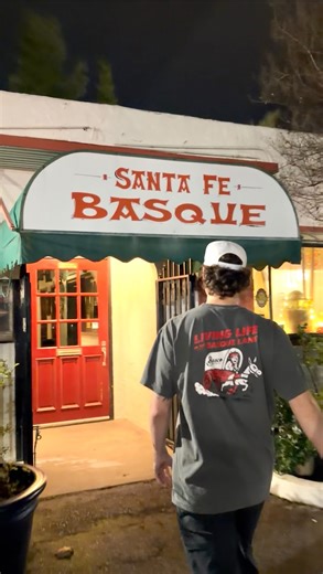 Basco Apparel on Instagram: "We’re stopping at every Basque restaurant we come across. First up: @santafebasque in Fresno, California. Family-style plates, a lively bar, and food that’s meant to be shared. Which Basque Restaurant should we try next? 🤔"