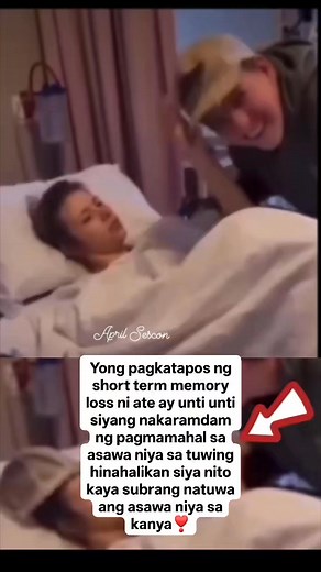 Yong pagkatapos ng short term memory loss ni ate ay unti unti siyang nakaramdam ng pagmamahal sa asawa niya sa tuwing hinahalikan siya nito kaya subrang natuwa ang asawa niya sa kanya❣️ #fbreelsfypシ゚viralvideo #followerseveryonehighlights #fbreelsfypシ゚ #fbreelsvideo | April Sescon