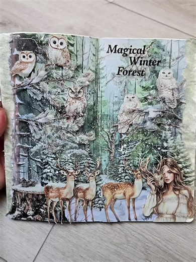 Create a Magical Winter Scrapbook