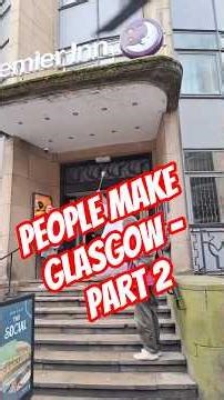 We Shall All Go To The Ball After -People REALLY Do Make Glasgow #glasgow #shorts #parade