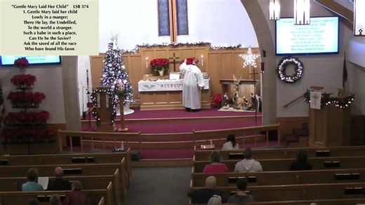 Sunday, December 28th, 2025 service Please comment below to let us know you're watching! | Bethlehem Lutheran Church Crete