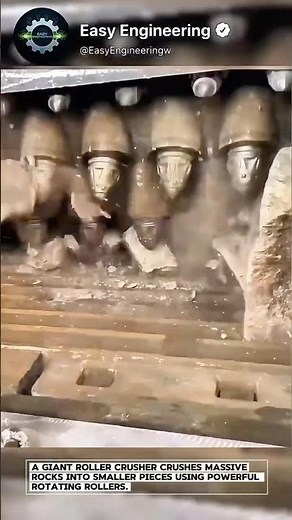 Inside a Giant Roller Crusher 🪨