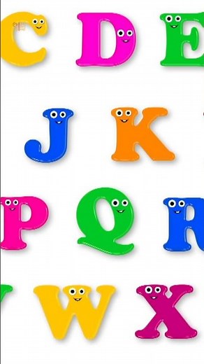 ABC Phonics Song, A to Z #nurseryrhymes #alphabet #letters #shorts