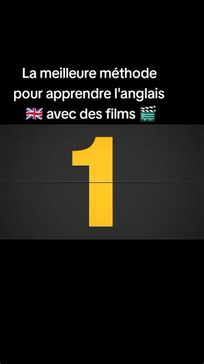 la meilleure méthode pour apprendre l'anglais avec des films méthode simple et efficace ! #movieenglish #english #fun #film