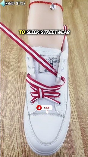 How to Tie Shoelaces 👟 Stylish Shoe Lace Styles 2025 | Trendy Shoelacing Hack #Shoes #Shorts
