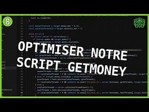 Bitburner #8: Optimisation du script getMoney | Gameplay Français Bitburner 2022